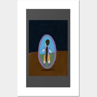 Portal to a whole new world Posters and Art